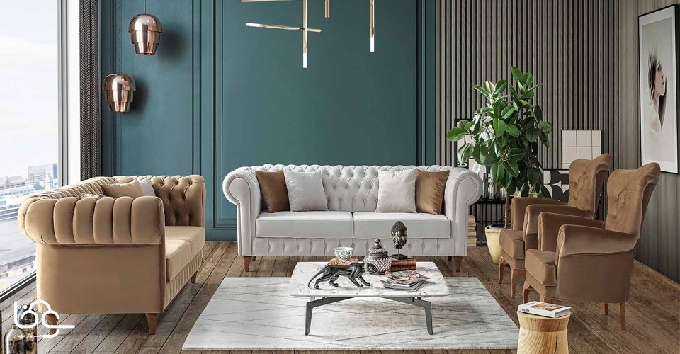 دکوراسیون مبل چستر