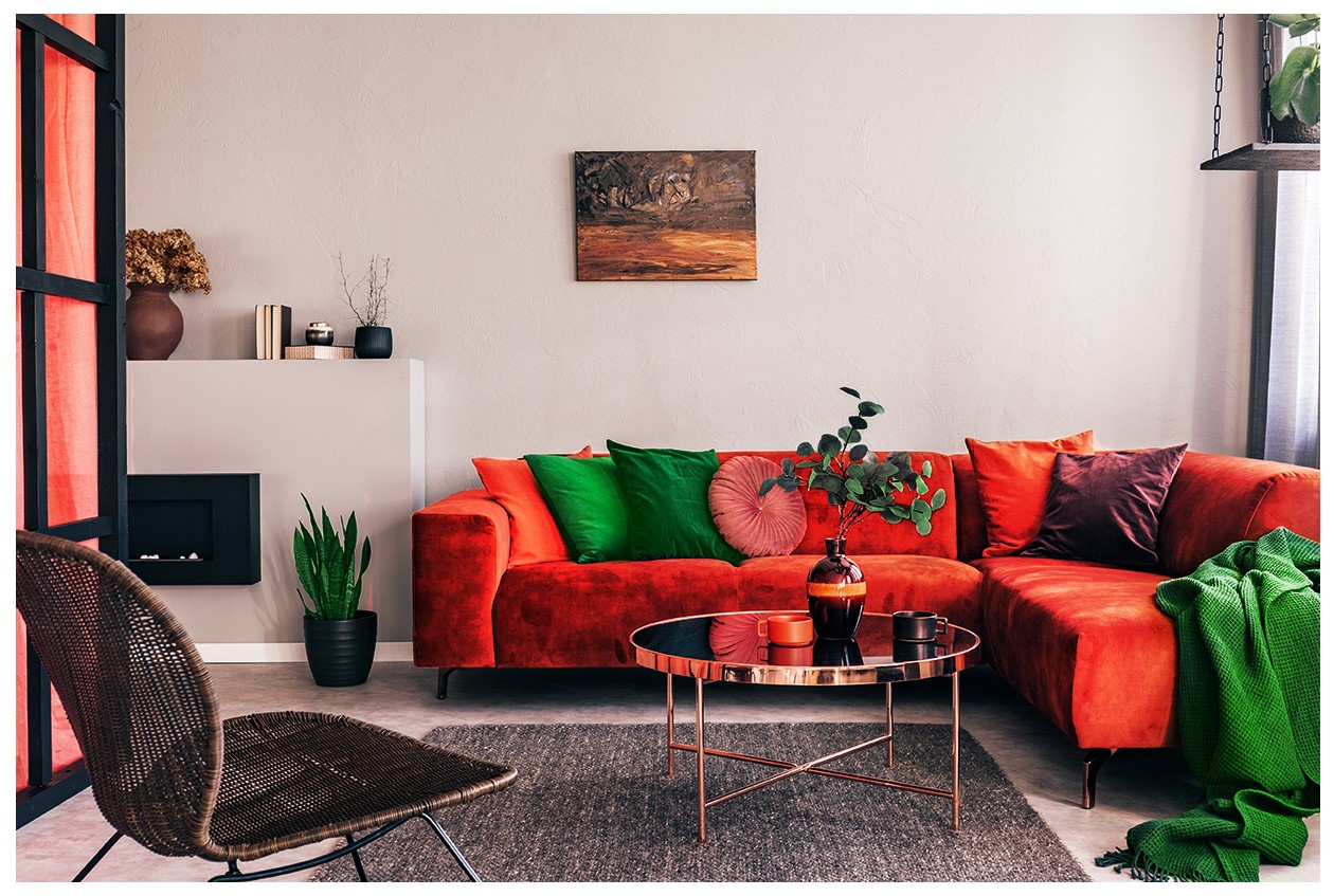 رنگ در دکوراسیون تلفیقی