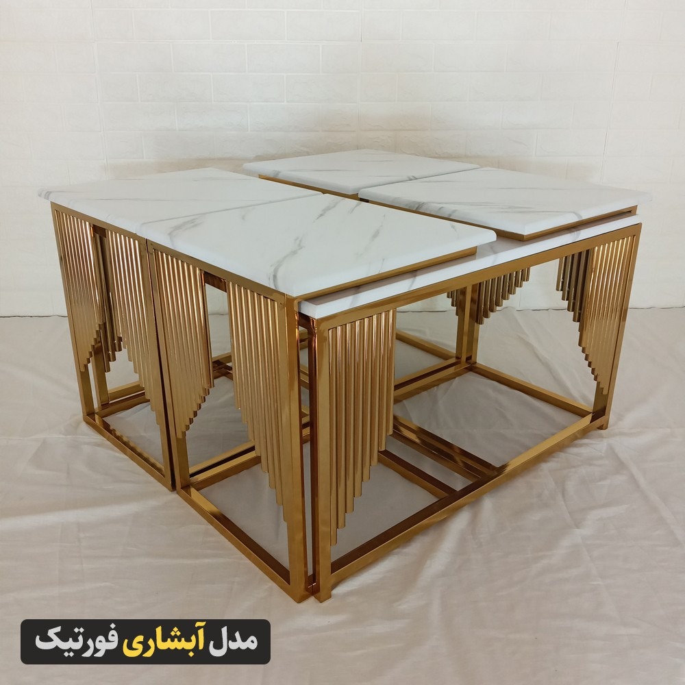 میز جلو مبلی عسلی آبشاری