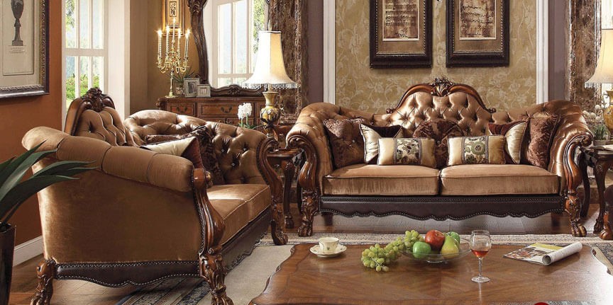 رمگ چوب طبیعی در مبل سلطنتی