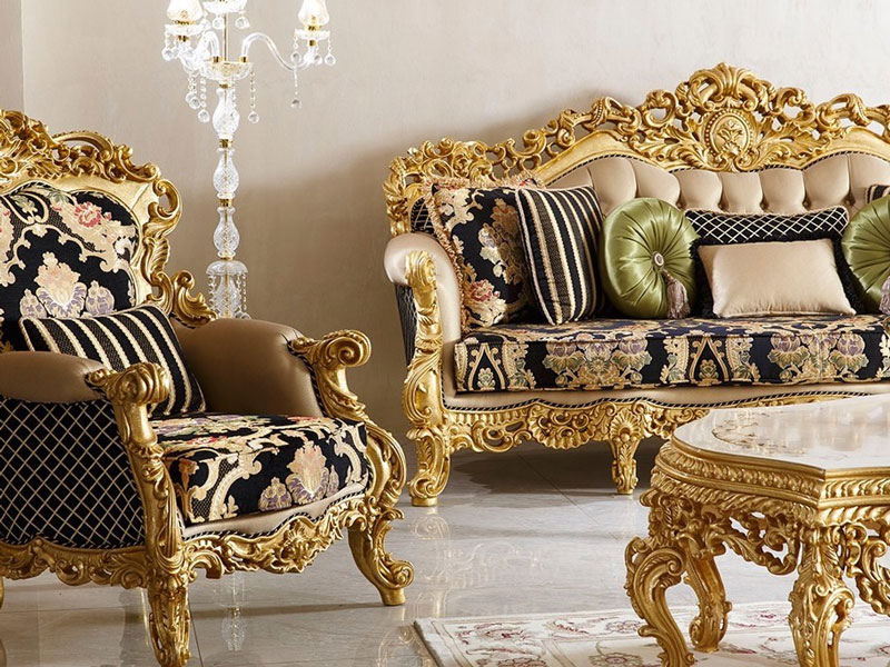 منبت کاری در مبل سلطنتی