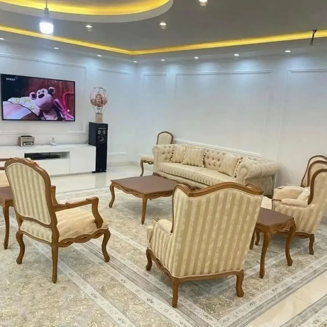 مبل کلاسیک فرانسوی طنابی