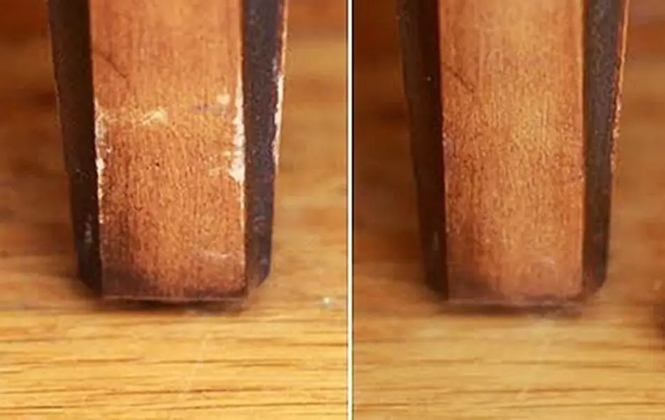 رنگ پریدگی چوب مبل