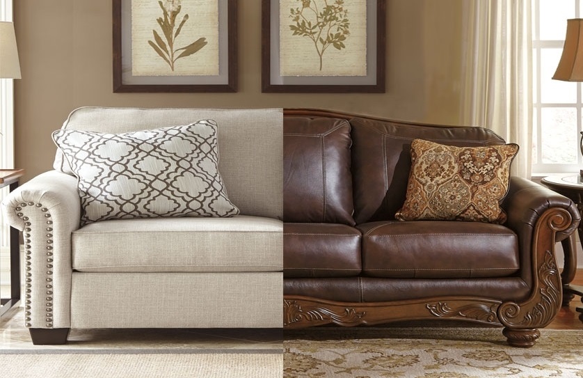 مبل چرم بهتره یا پارچهای