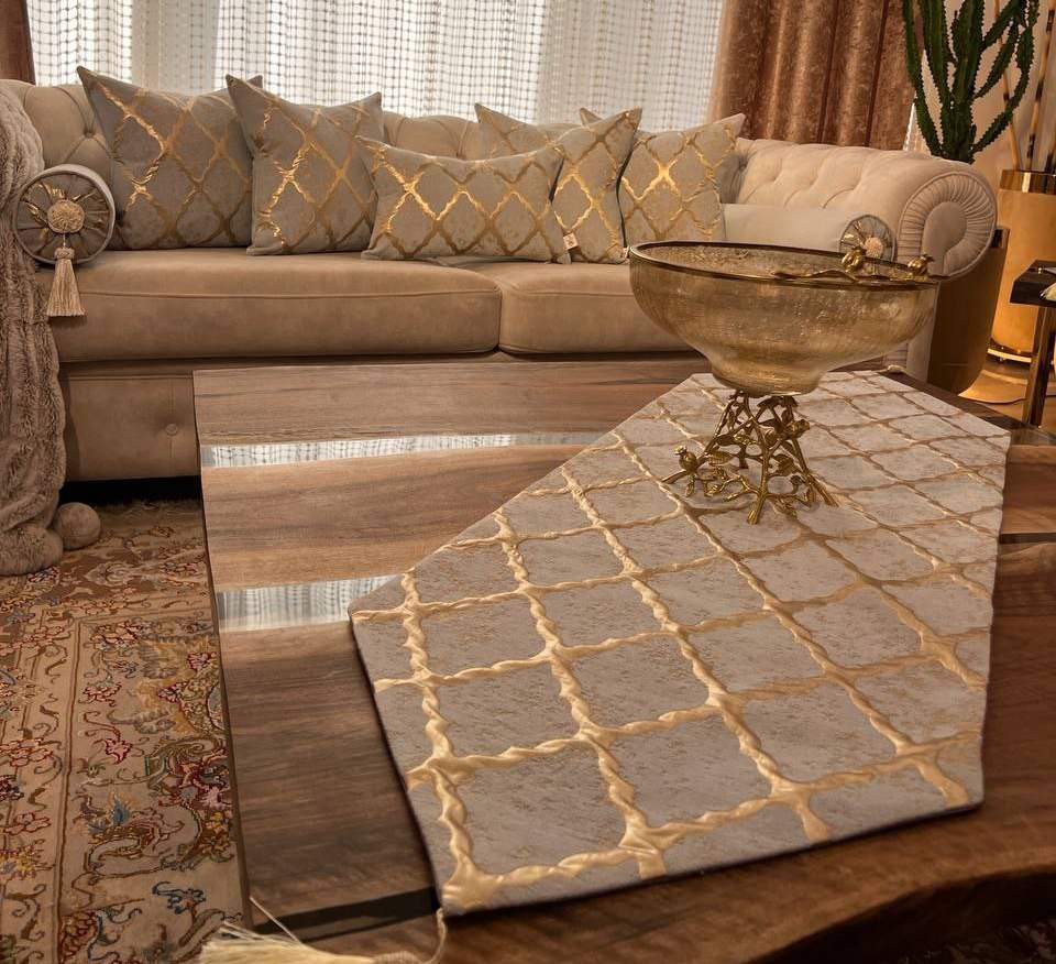 هماهنگی رانر با جنس میز