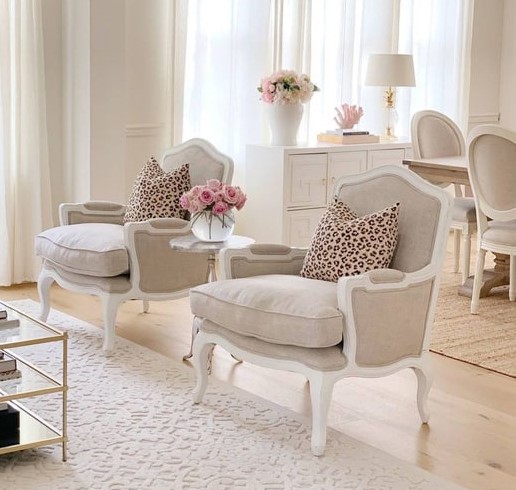 مبل کلاسیک فرانسوی معمولی