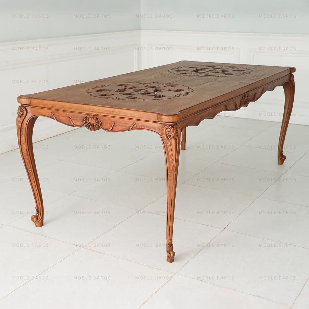 مبل کلاسیک فرانسوی کینگ منبت دار