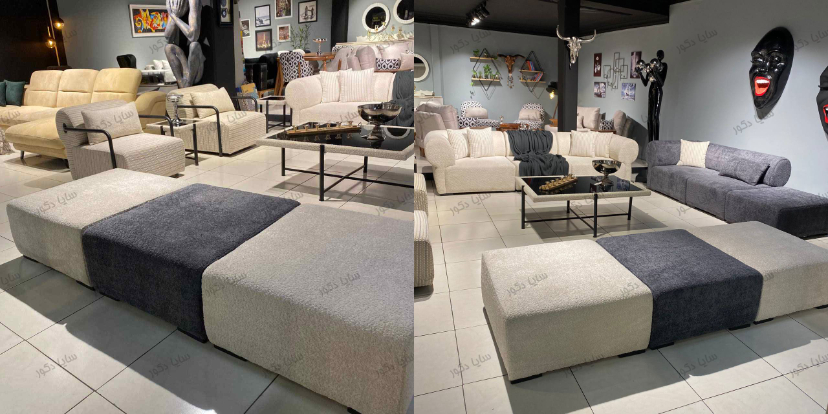 مبل ال پازلی پافی