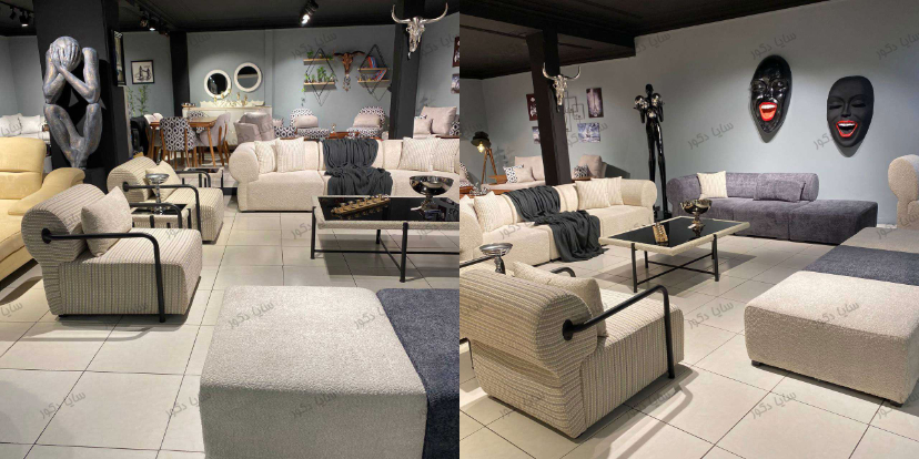 مبل ال پازلی پافی