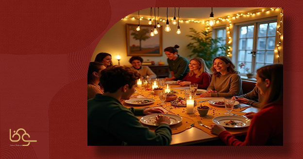 نقش میز ناهار خوری در ایجاد فضای دوستانه