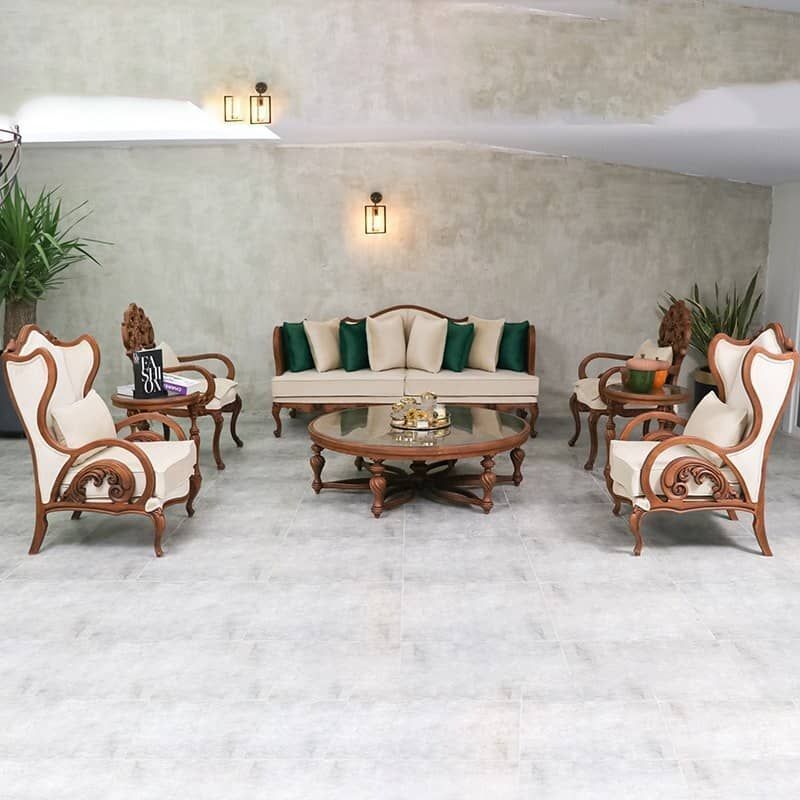 مبل سلطنتی مدل کینگ 7 نفره