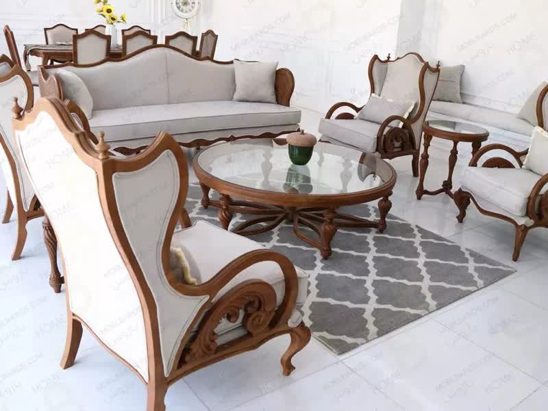 مبل سلطنتی مدل کینگ