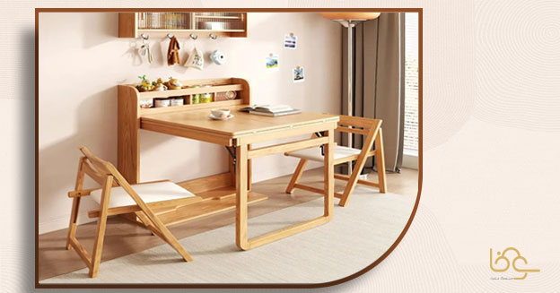 میز ناهار خوری همراه با کاربری چند منظوره