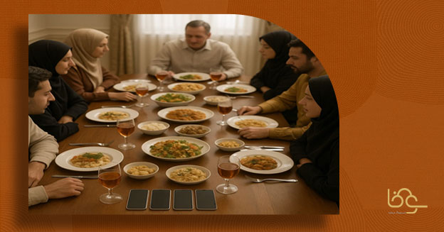 نقش میز ناهار خوری در همبستگی خانواده