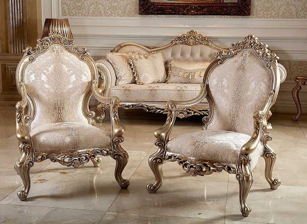 مبل سلطنتی 7 نفره چراغان