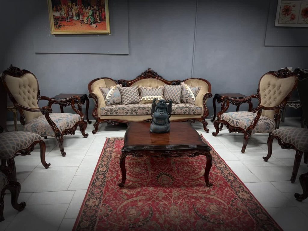 مبل سلطنتی بهار 7 نفره