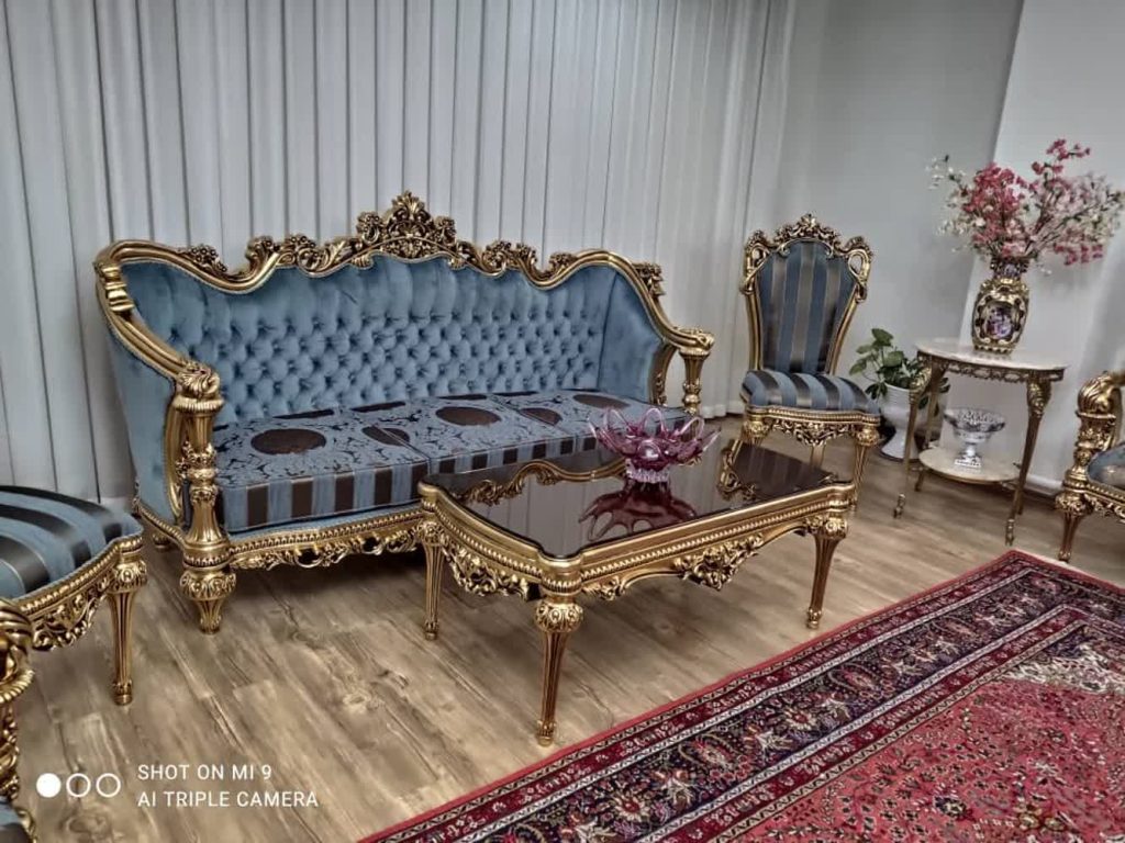 مبل سلطنتی خاطره 7 نفره