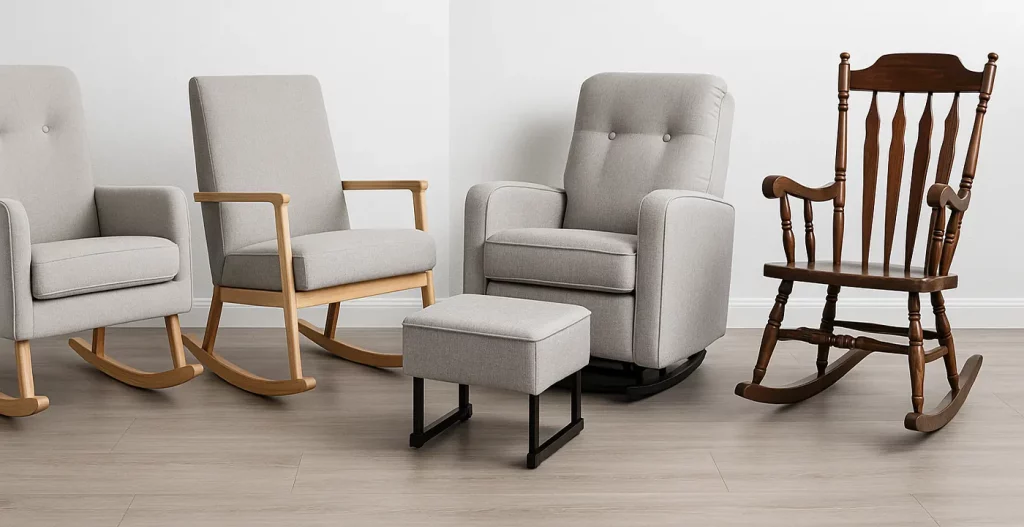 انواع مدل‌های صندلی راک صندلی راک