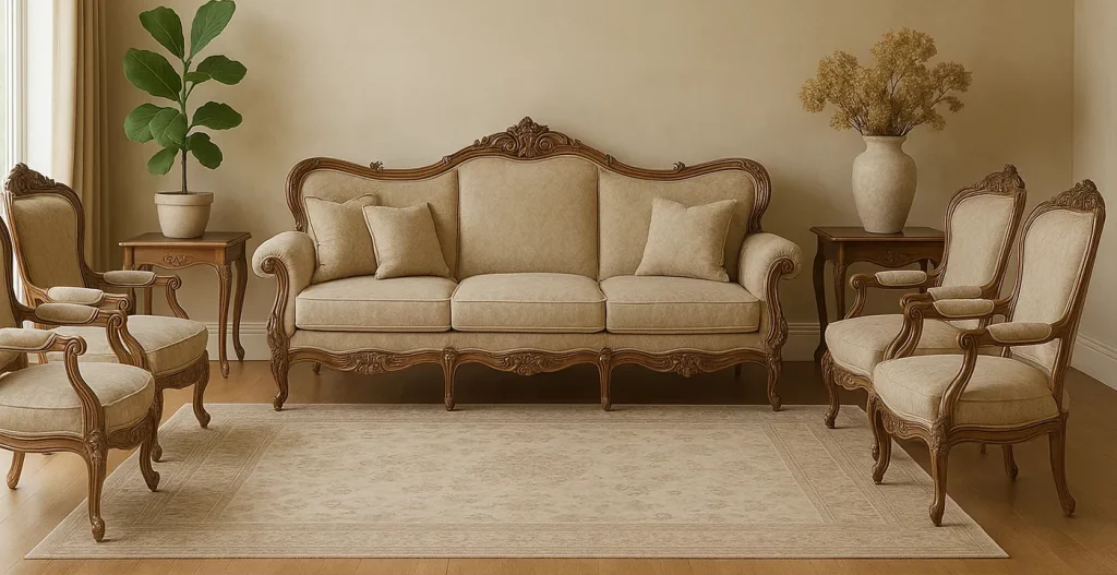 مبل کلاسیک گرم