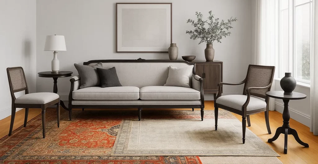 نقش فرش و کفپوش در پیوند سبک‌ها