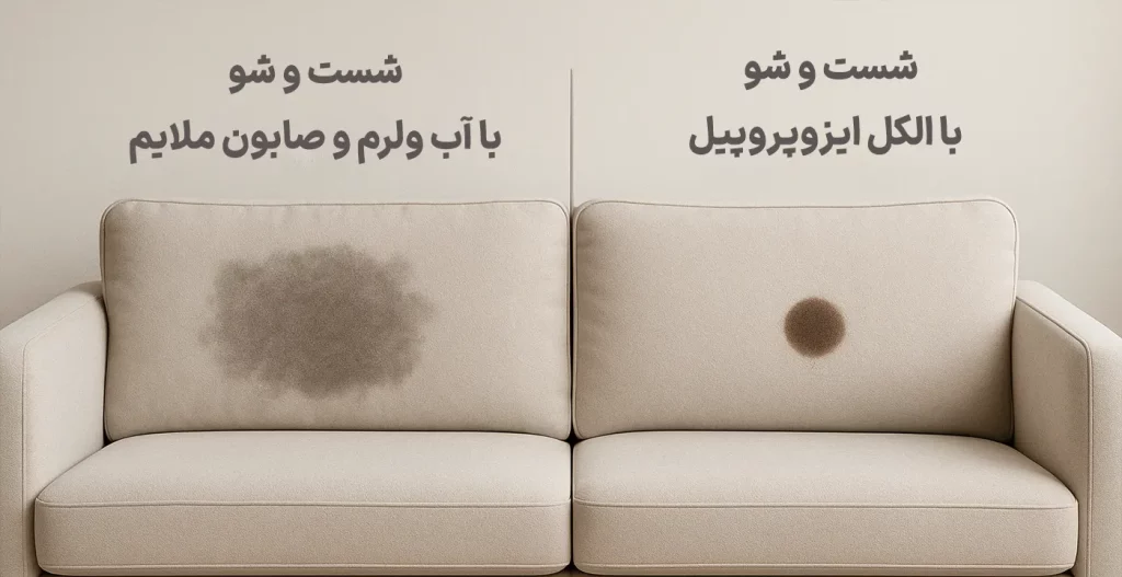 بهترین پارچه مبل مینیمال برای تمیز کردن
