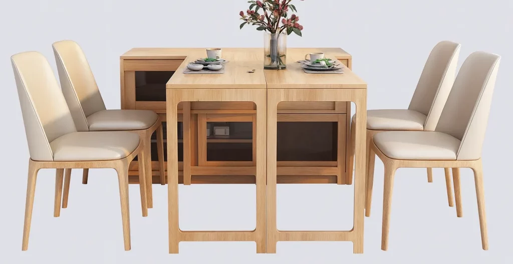 مزایای محوری میز ناهار خوری 4 نفره