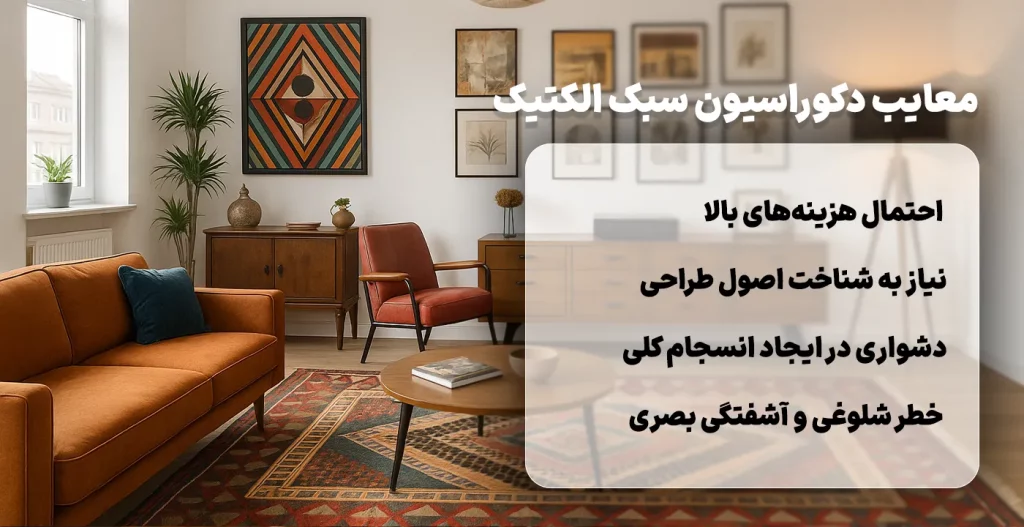 معایب دکوراسیون سبک الکتیک