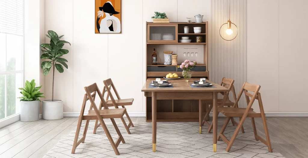 میز ناهار خوری 4 نفره کنسولی