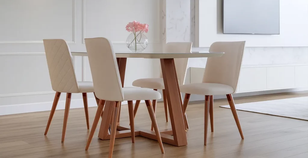 میز ناهار خور ی مینیمال 4 نفره