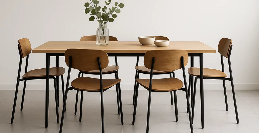 اهمیت توهم فضای منفی میز ناهار خروی