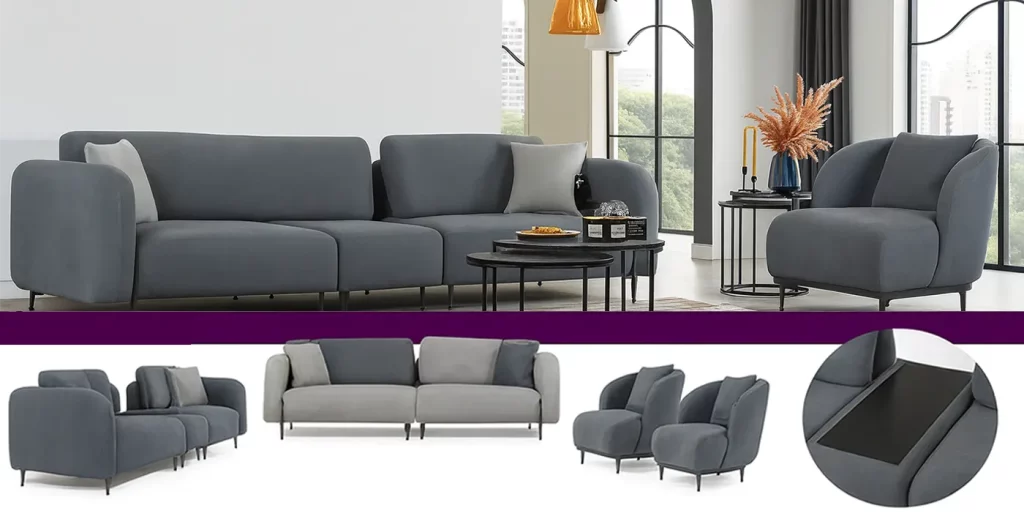 تحلیل کارایی مبل راحتی 8 نفره