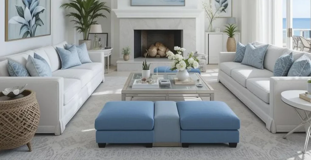 سبک ساحلی و همپتونز مبل راحتی 8 نفره