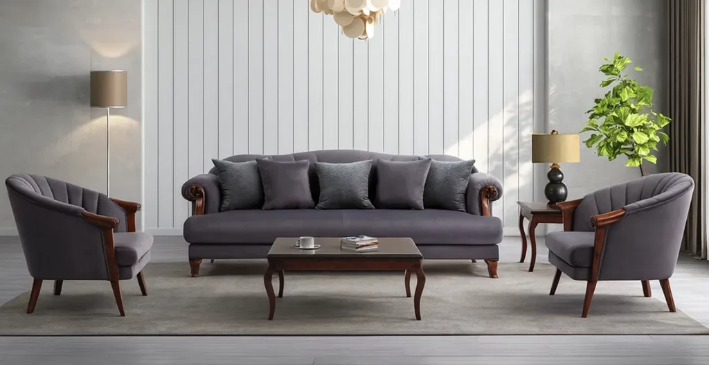 سبک کلاسیک و نئوکلاسیک مبل راحتی 8 نفره