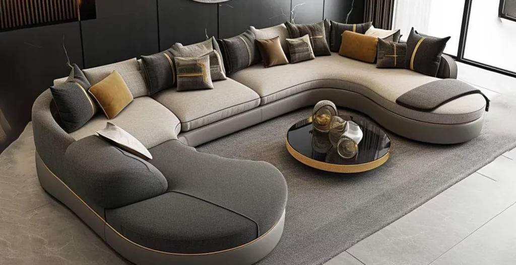 قدرت فرم مبل راحتی 8 نفره