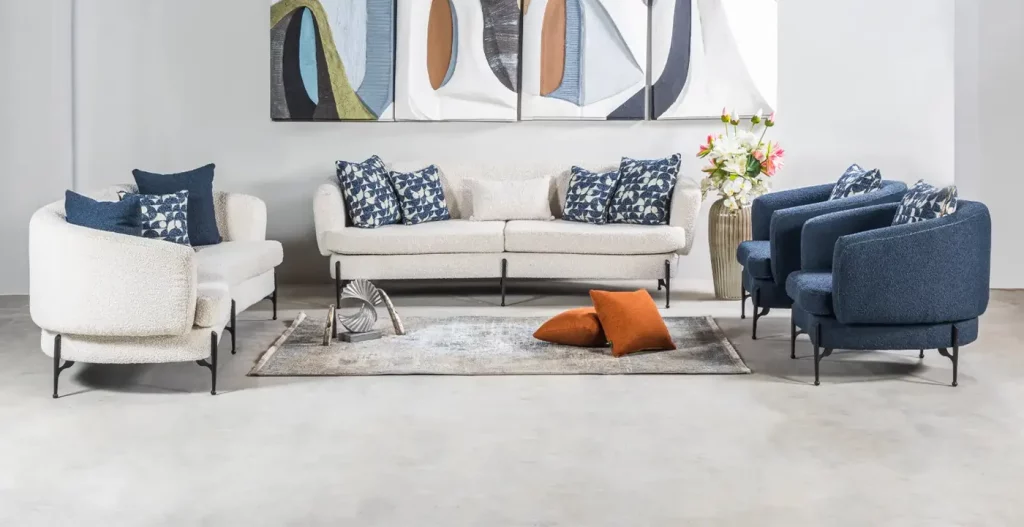 معایب و محدودیت‌های معماری مبل راحتی 8 نفره