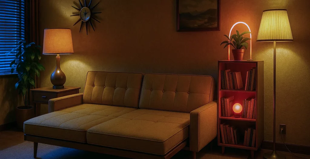 هماهنگ‌سازی با دکوراسیون با مبل راحتی 8 نفره تختخوابشو