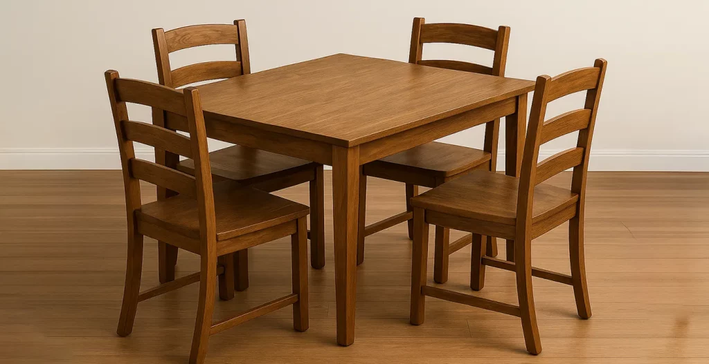 چوب های محکم برای میز ناهار خوری با کیفیت