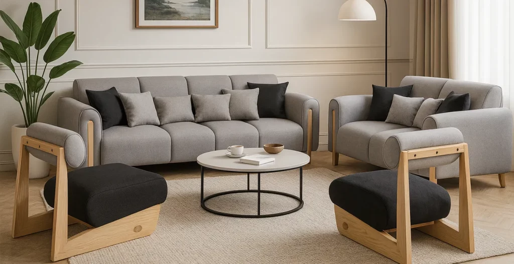 کلاف مبل تحلیل تخصصی جنس و ساختار برای استحکام بهترین جنس مبل راحتی 8 نفره