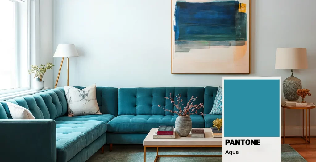 اصول ست کردن رنگ مبل سال با پرده‌ها