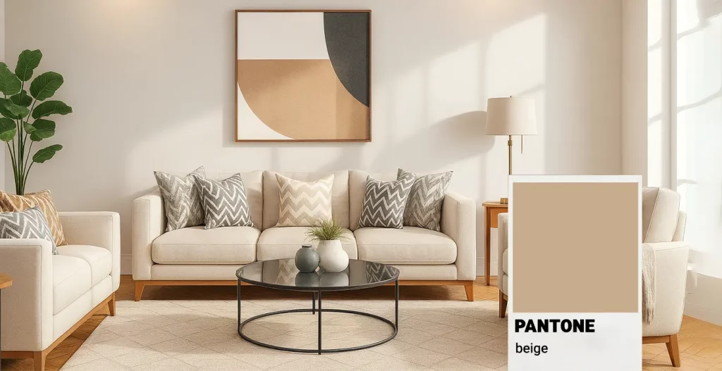 بژ گرم و شنی