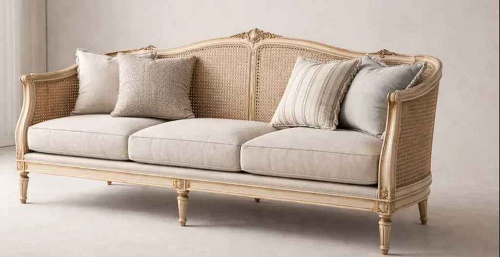 حصیر در مبل کلاسیک؟