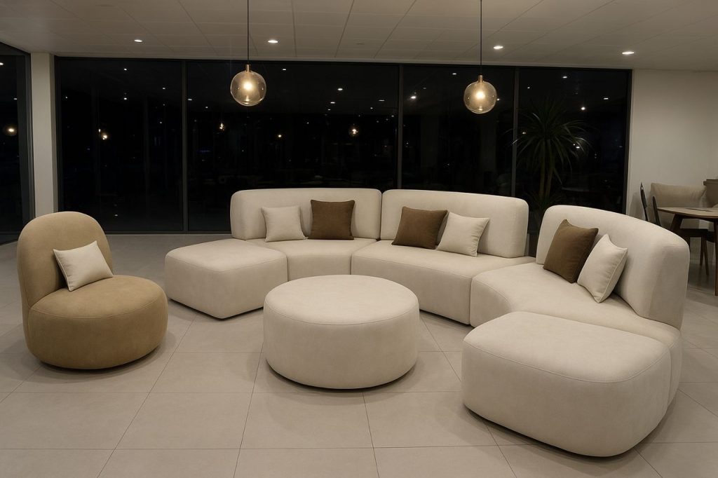 مبل راحتی یو مدل لاریسا