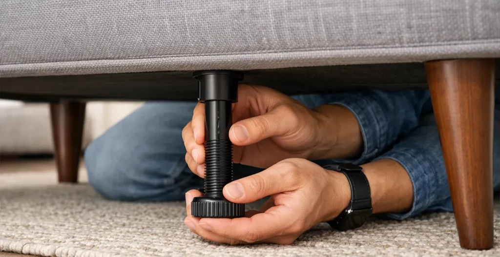 تنظیم پایه وسط مبل؛ چگونه تعادل را برقرار کنیم