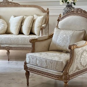 مبل کلاسیک سلطنتی کتیبه 7 نفره