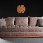 مبل راحتی مدل ترک 8 نفره + پاف