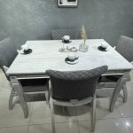 میز ناهارخوری مدل ایتالیایی 4 نفره