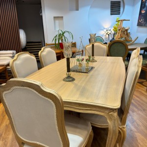 میز ناهارخوری مدل کلاسیک 4 نفره