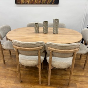 میز ناهارخوری مدل نوبل 8 نفره