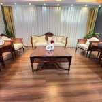 مبل کلاسیک فرانسوی کاجی مدل پرنیان 7 نفره