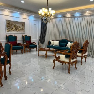 مبل سلطنتی کینگ مدل آروشا 7 نفره